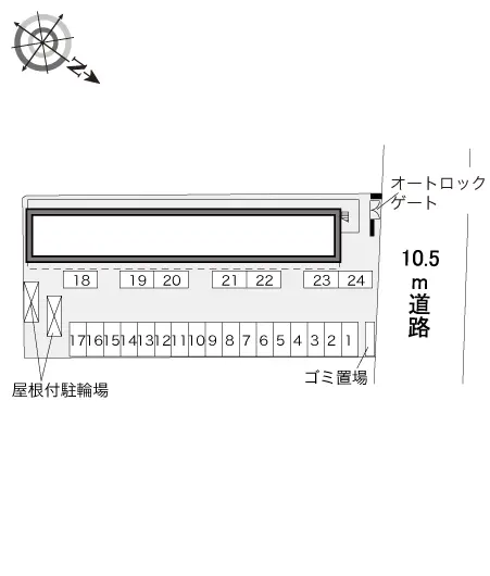 ★手数料０円★福岡市博多区吉塚　月極駐車場（LP）